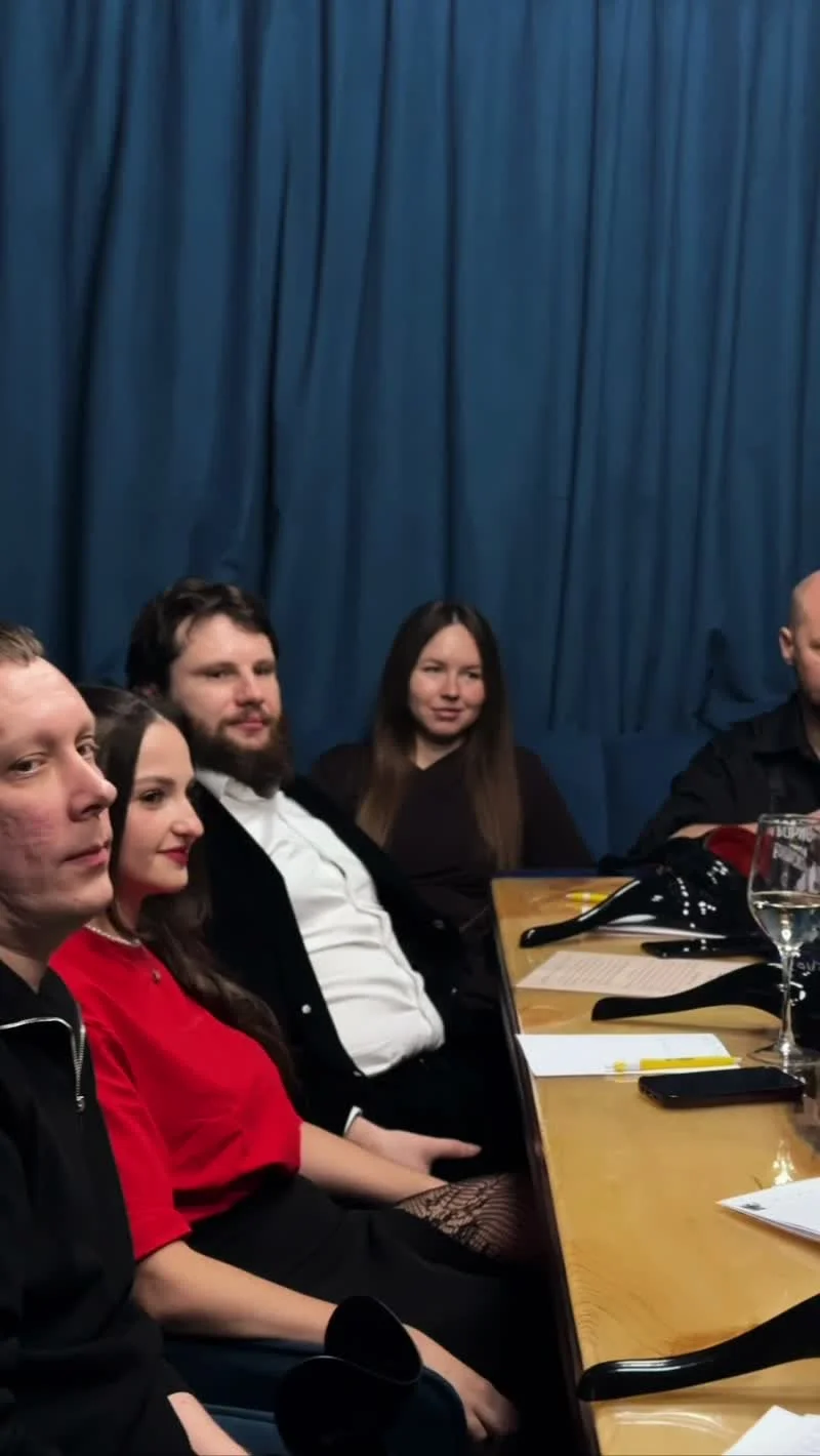 Видео с вечера EBBCLUB в Новосибирске — игроки за столом